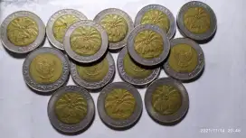 Receh lambang pohon sawit