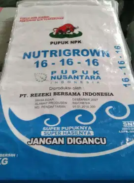 NPK Nutrigrown16 16 16