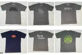 Baju Kaos Kata Kata bahan Premium Dewasa