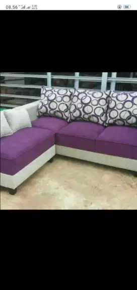 Sofa leter l minimalis