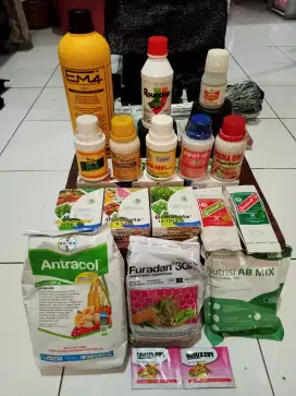 Obat hama pupuk nutrisi tanaman fungisida taman Davis