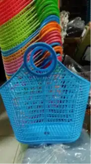 Keranjang Pasar Plastik Shopping Basket Skip Bag Maspion