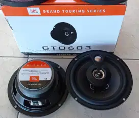 Spiker pintu sepasang merk JBL, type GTO603, kondisi baru, harga 1,2jt