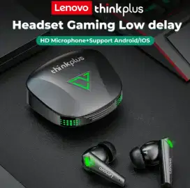 Headset Bluetooth 5.3 TWS LENOVO XT85 II Game Mode Super Bass Garansi