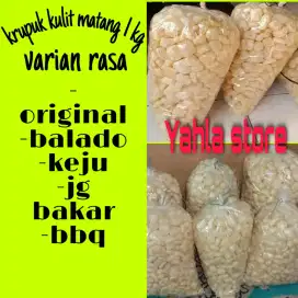Kerupuk kulit sapi matang