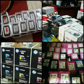 Harga tinggi, dibeli catridge baru/bekas toner,Canon,hp dll