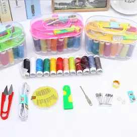 120 Set Alat Jahit Sewing Box Set Peralatan Benang Jarum Lengkap