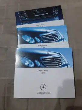 Book Manual 1 Set Repro Ori Mercedes Benz W211 E280 THN 2004/2008