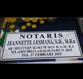 Merk Akrilik 100x40