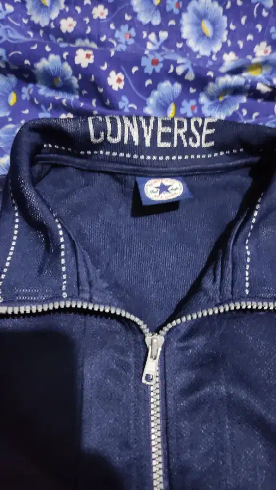 Jaket Tracktop, Windbreaker,Casual Converse Vintage