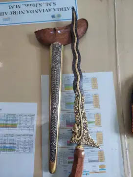 Keris Nogo Sosro Sabuk Inten harga 900 rb