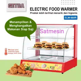 Showcase penghangat makanan / elektrik display food warmer ELW-660R