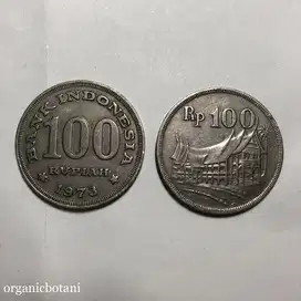 Uang Logam Rupiah Kuno. Asli