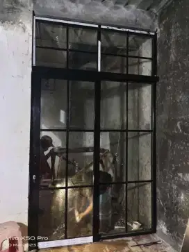 Aluminium Jendela Sliding dll