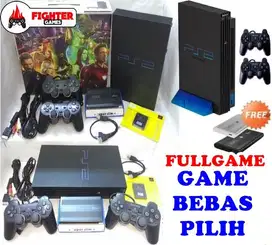 [BARU] PS2 MULTIFUNGSI (Bisa Hardisk + Bisa Kaset) FULLGAME