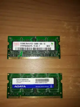 Dijual memory notebook Ddr2 paketan (1,5 GB)