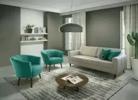 Sofa Retro Kekinian dan sudut elegant