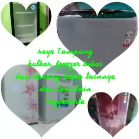 Saya tampung Kulkas, freezer, dll Barang bekas anda