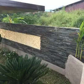 Jual dan pasang berbagai macam jenis batu alam