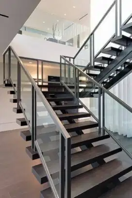 Tangga rebah, railing tangga stainles steel,pagar, teralis,balcon dll