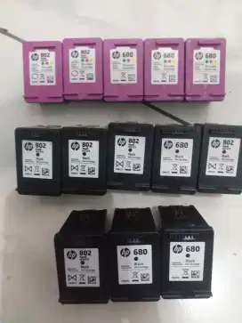 Menampung tinta catridge bekas print