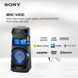 SONY HOME AUDIO SYSTEM MHC-V43D