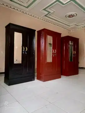 Jual lemari siap antar  tanpa Dp
