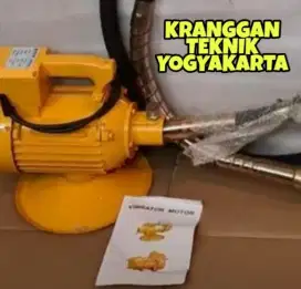 (KRANGGAN TEKNIK)mesin concrete vibrator pake listrik utk cor beton