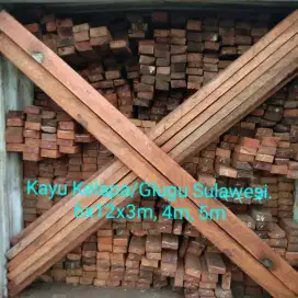 Glugu Sulawesi dan meranti untuk Proyek, bisa cod