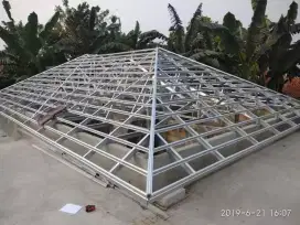Pasang rangka atap baja ringan murah