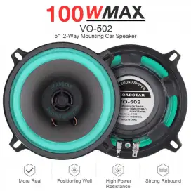 ROADSTAR Speaker Subwoofer Mobil HiFi 5 Inch 100W