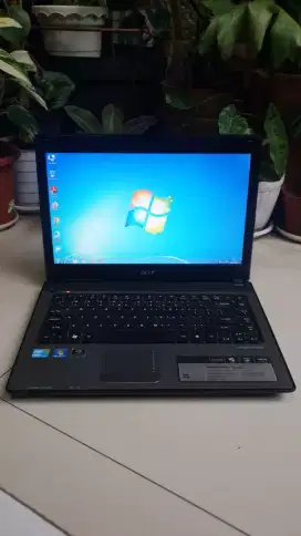 Acer Aspire 4741G  Proc Intel Core I5 M460 2,5Ghz Kondisi 95%Mulus