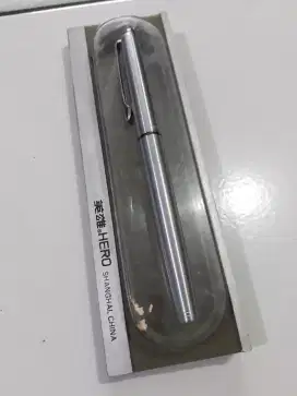 Pulpen ballpoint stailess steel