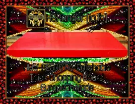 Talenan Tebal Merah Re-Polishable Surface 3*27*44.5cm European Made