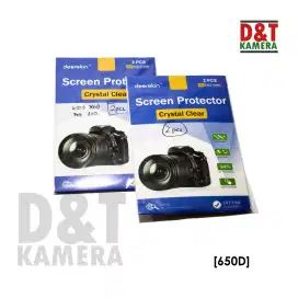 Screen Protector for Canon Eos 650D dan 750D