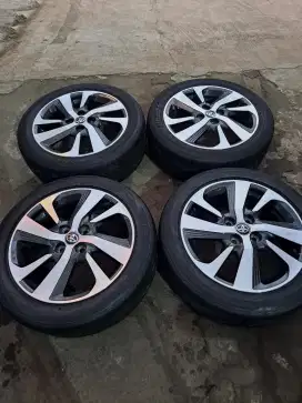 Velg dan ban r16 yaris trd bisa tt