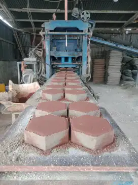 Menjual berbagai macam paving block dan batako dan kastin