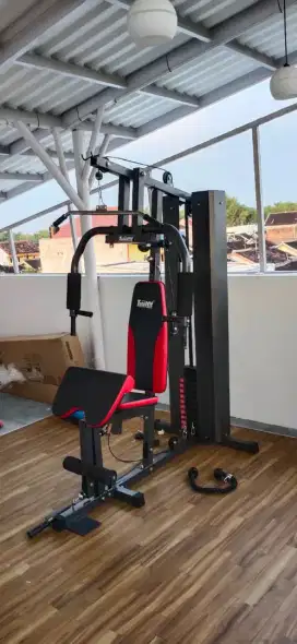 Alat fitnes home gym satu sisi beban 75 kgs