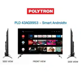 TV LED ANDROID POLYTRON 43INCH 43AG9953