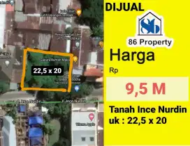 Dijual tanah pusat kota makassar jl. Ince nurdin Sawerigading makassar