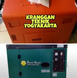 (KRANGGAN TEKNIK)genset silent 8 kva daya 6000 watt output 6.000 watt