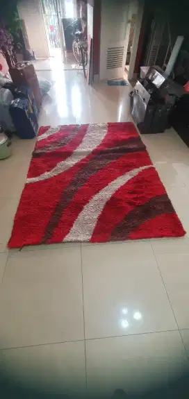 DISCOUNT!. KARPET BULU UKURAN 1.5 M X 2.1 M