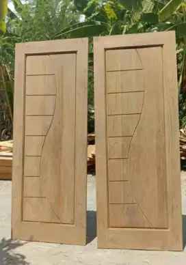 Pintu kusen kayu jati