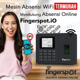 Revo W-231N - Mesin Absensi Sidik Jari - Fingerprint WiFi Fingerspot