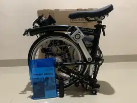 Brompton S6L 2021 Hitam