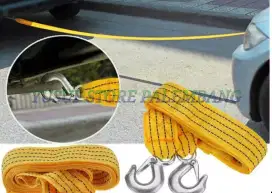 Tali Derek Mobil Towing Car Emergency Tow Rope 3 meter 3 ton Bengkel