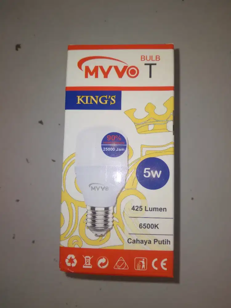 Lampu LED Murah 100% Cinta Made In Produksi Indonesia 5 Watt