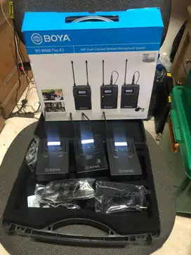 Boya WM8 Pro K2 UHF Dual Channel