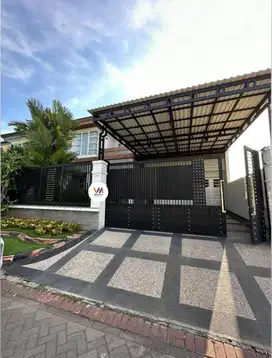 DIJUAL RUMAH MEWAH PURI GALAXY BAMBOO LAKES SBY TIMUR DKT PAKUWON CITY