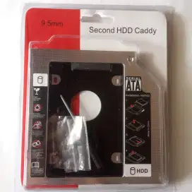 HDD SSD Caddy Slim 9.5mm harddisk sata tipis